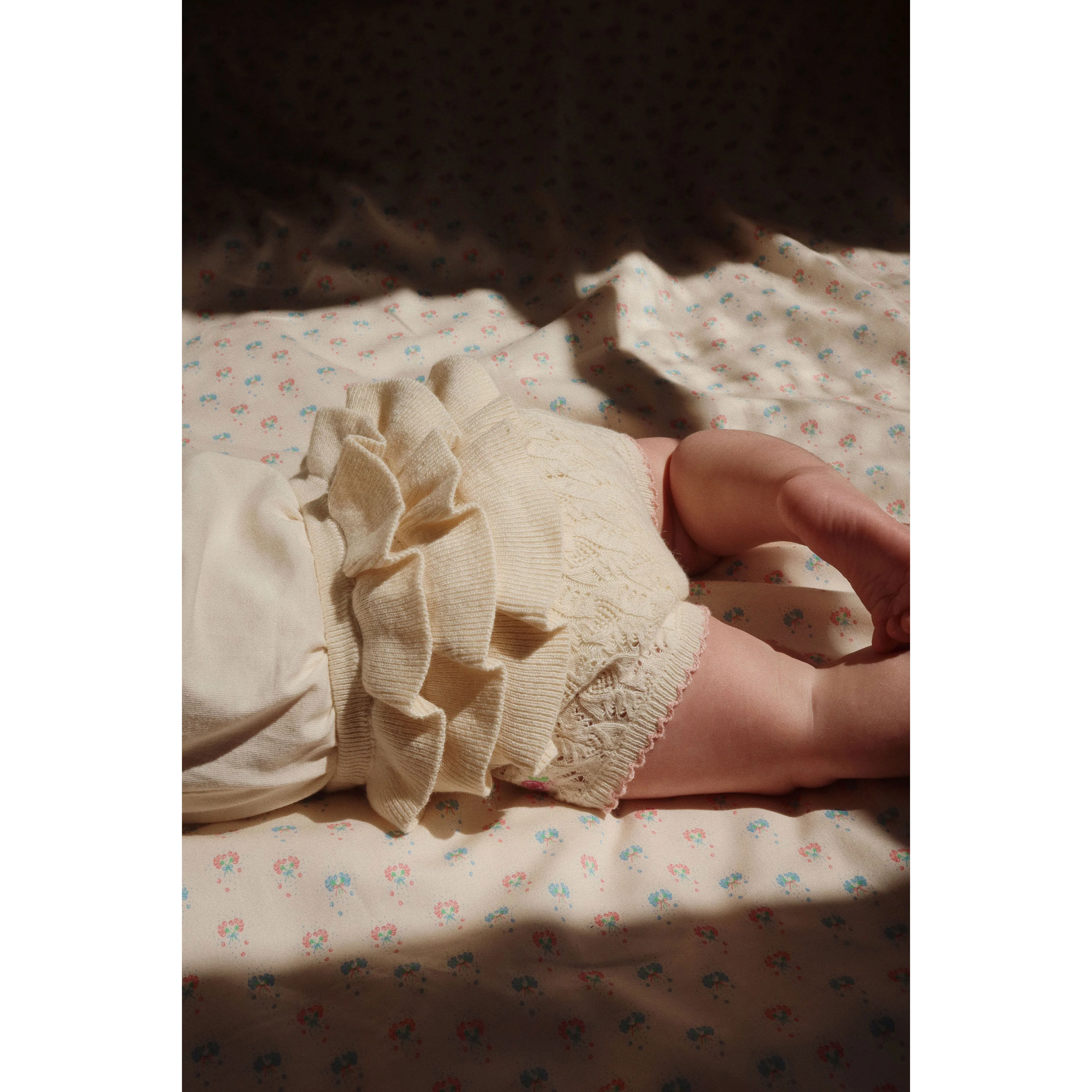 Konges Slojd Cream Rosier Shorts - Image 3