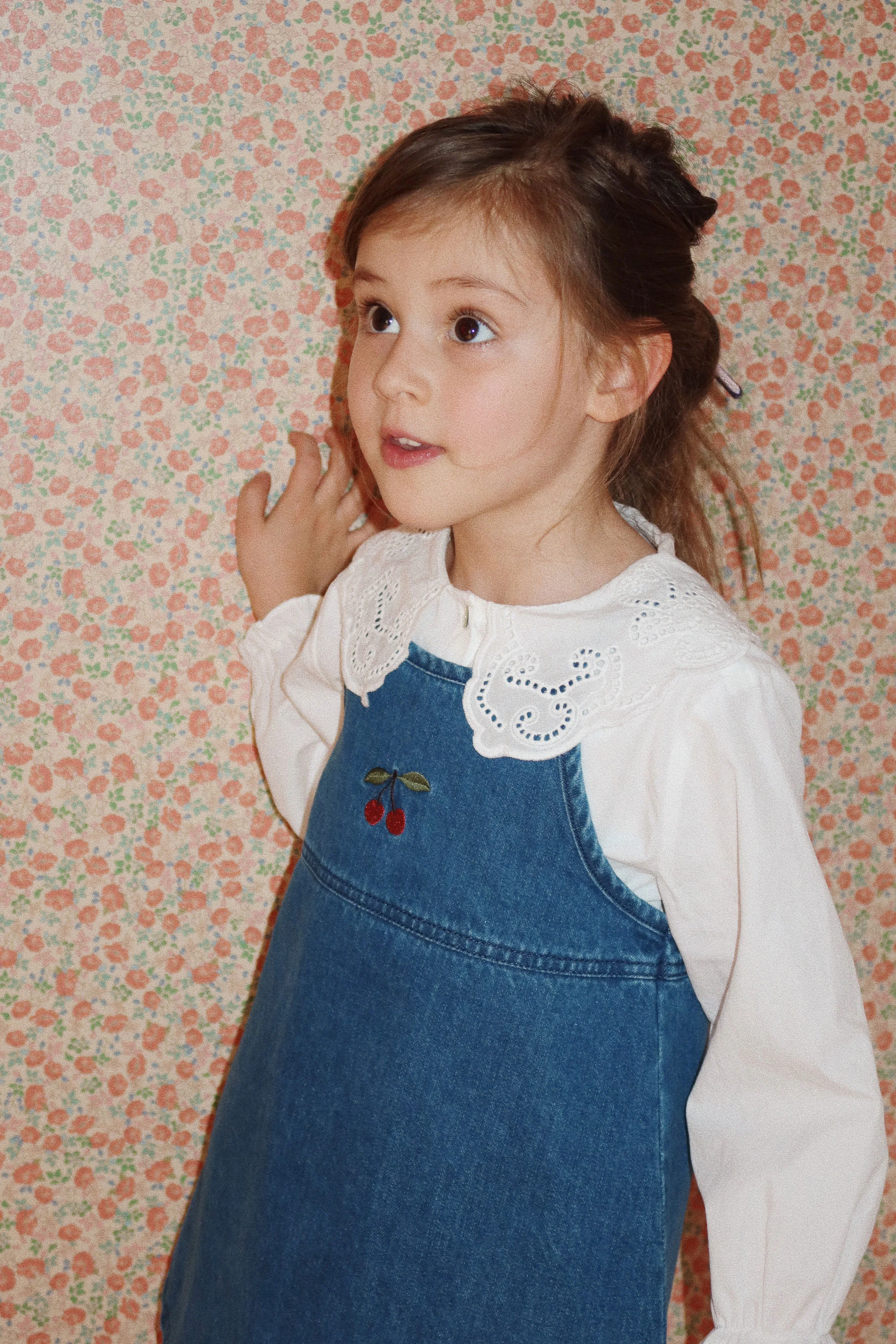 Konges Slojd Denim Blue Margot Strap Dress - Image 2