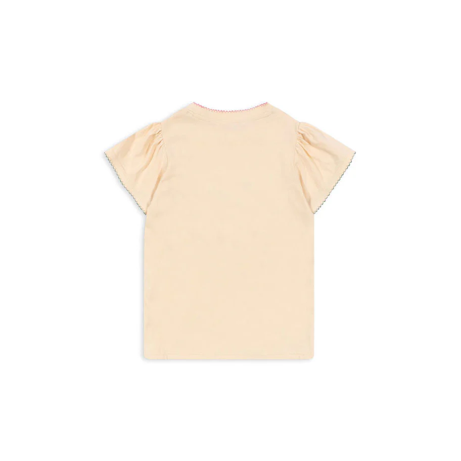 Konges Slojd Ecru Famo Puff Tee - Image 3