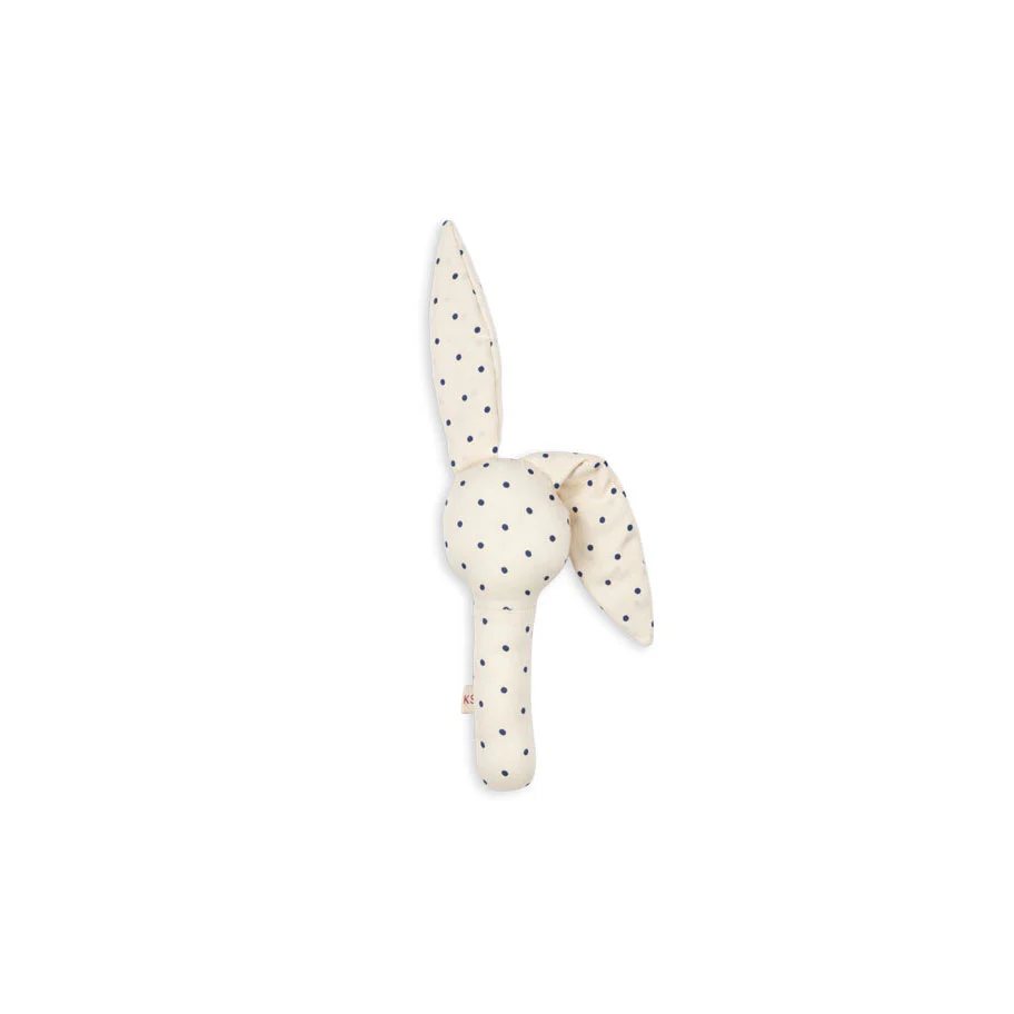 Konges Slojd Estate Dot Bunny Hand Rattle - Image 3