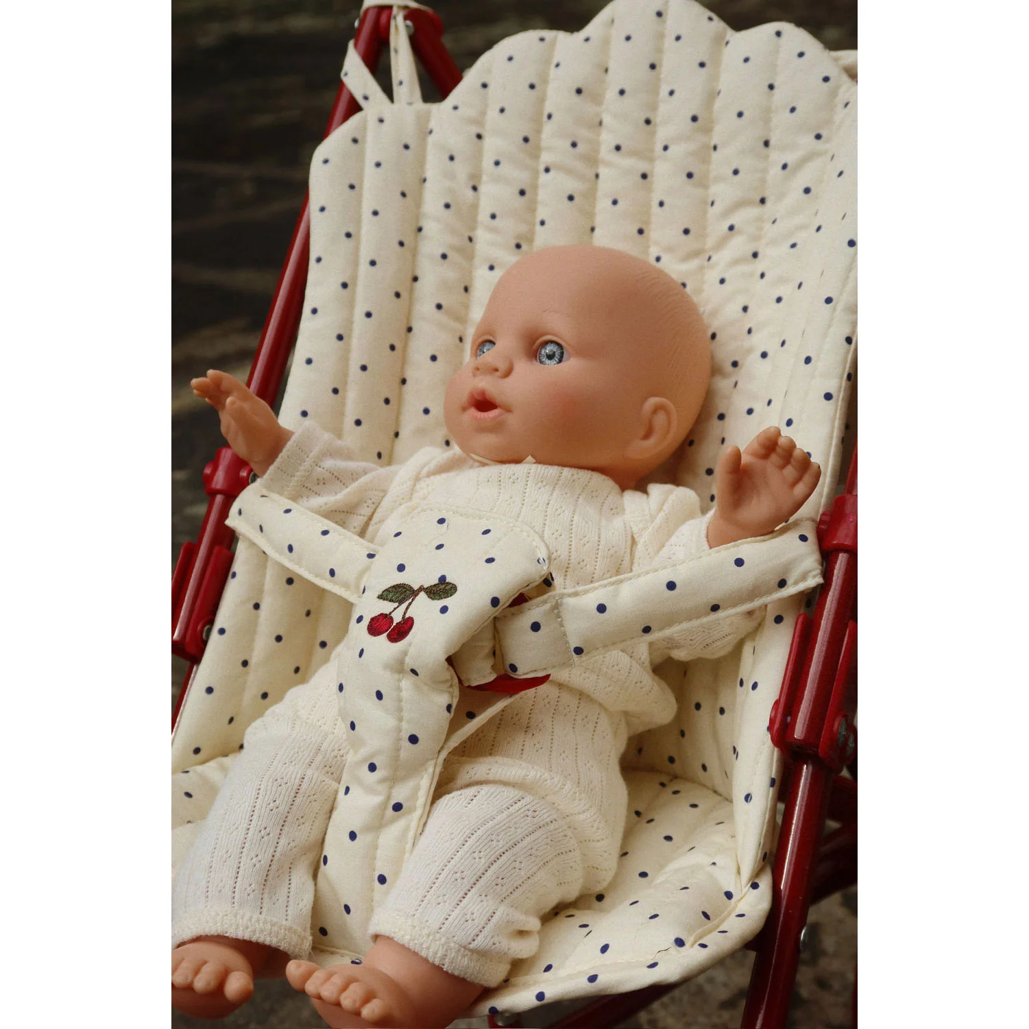 Konges Slojd Estate Dot Doll Stroller - Image 2