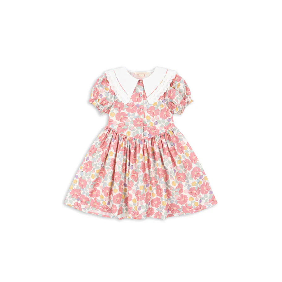 Konges Slojd Fleur Anglaise Coeur Collar Dress