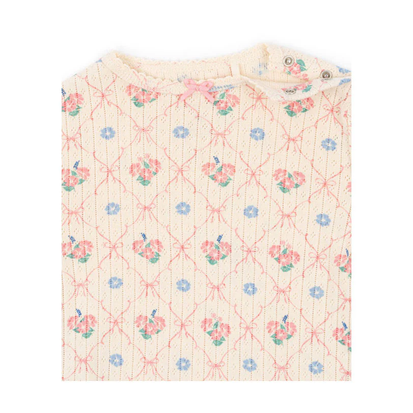 Konges Slojd Fleur Decor Minnie Bodysuit - Image 3