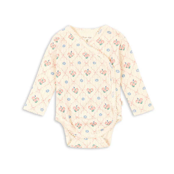 Konges Slojd Fleur Decor Minnie Newborn Bodysuit