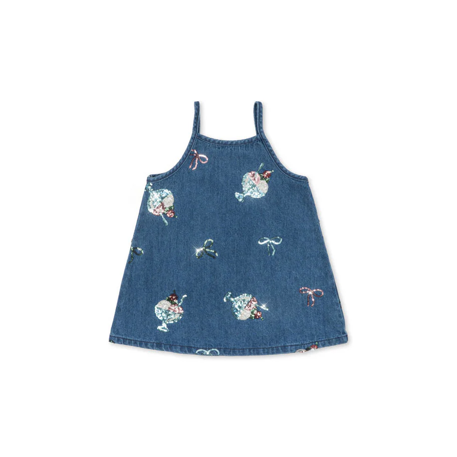 Konges Slojd Gelato Magot Sequin Strap Dress