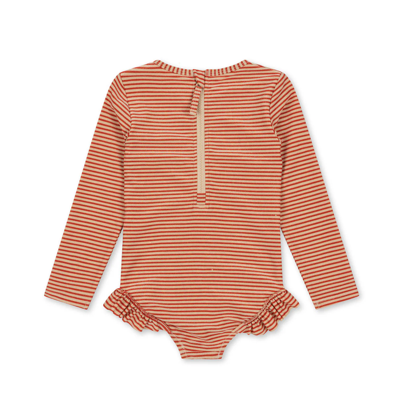 Konges Slojd Glitter Stripe Jade Ls Swimsuit - Image 2