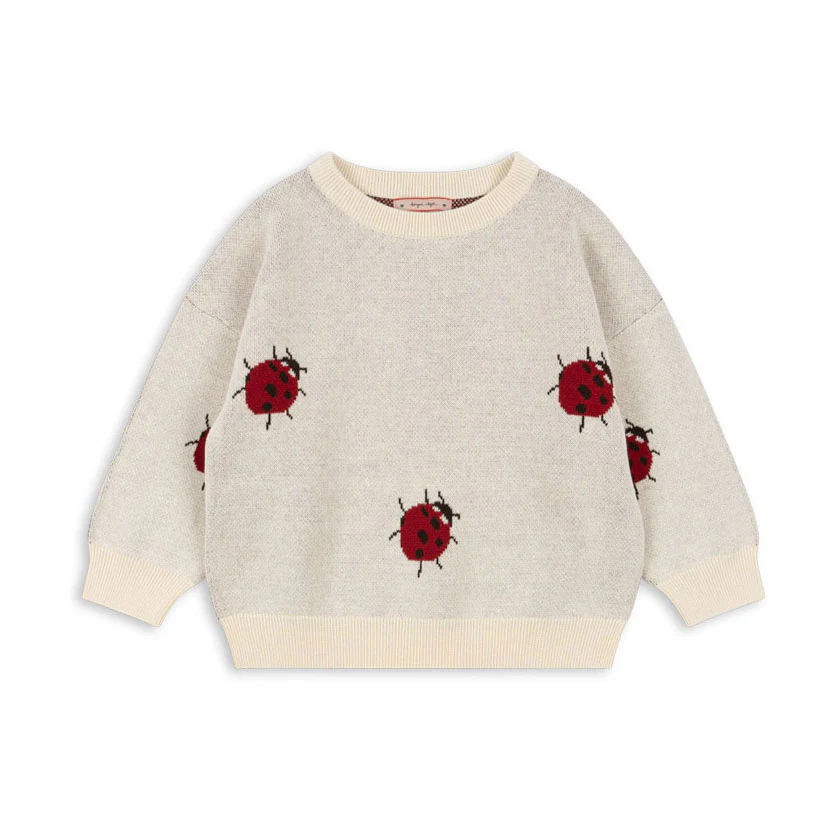 Konges Slojd Ladybug Lapis Knit Pullover