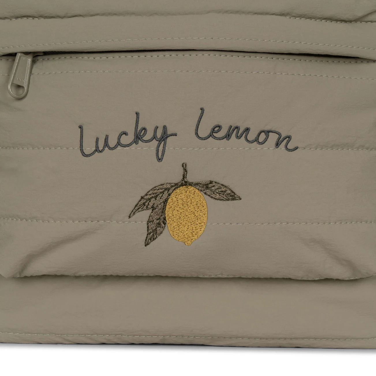 Konges Slojd Laurel Oak Juno Quilted Backpack Midi - Image 4
