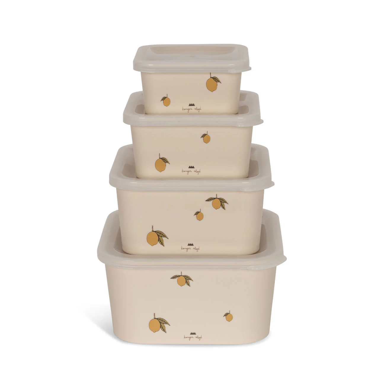 Konges Slojd Lemon Food Container Set