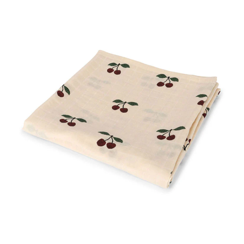 Konges Slojd Ma Grande Cerise Big Muslin Swaddle