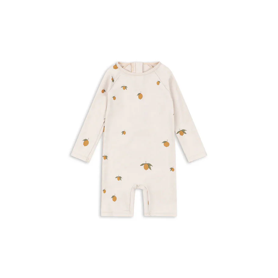 Konges Slojd Mon Grand Citron Aster Onesie