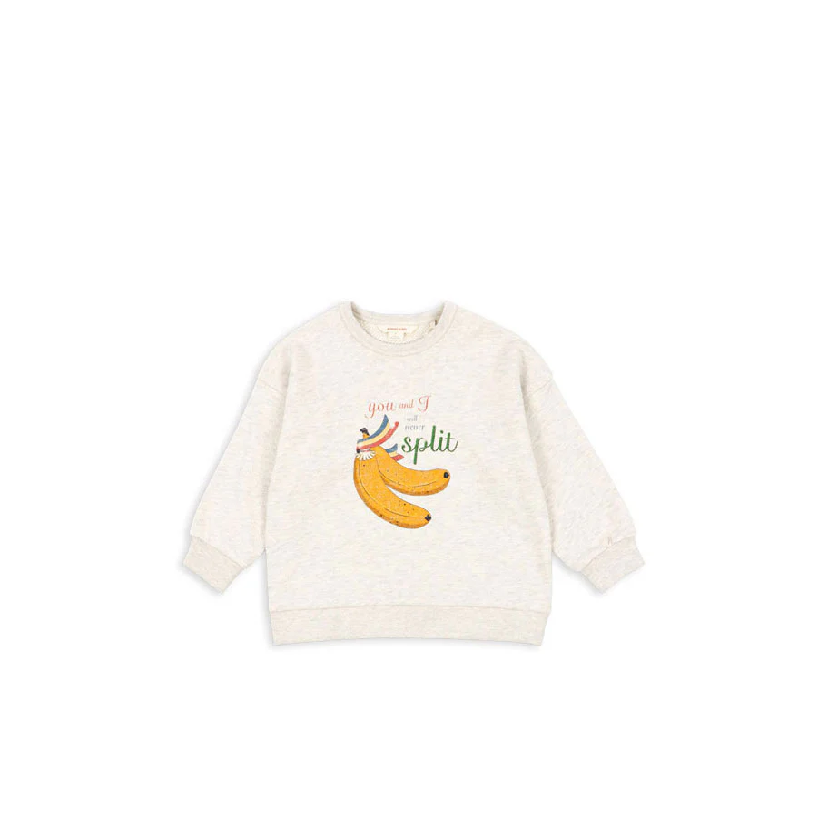 Konges Slojd Off White Loupy Lou Sweatshirt