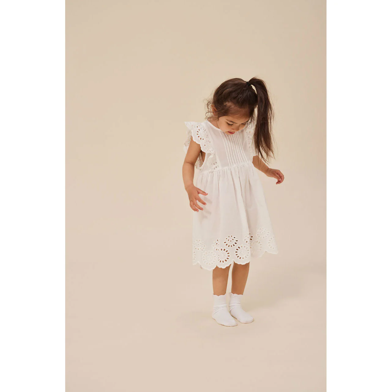 Konges Slojd Optic White Posey Dress - Image 4