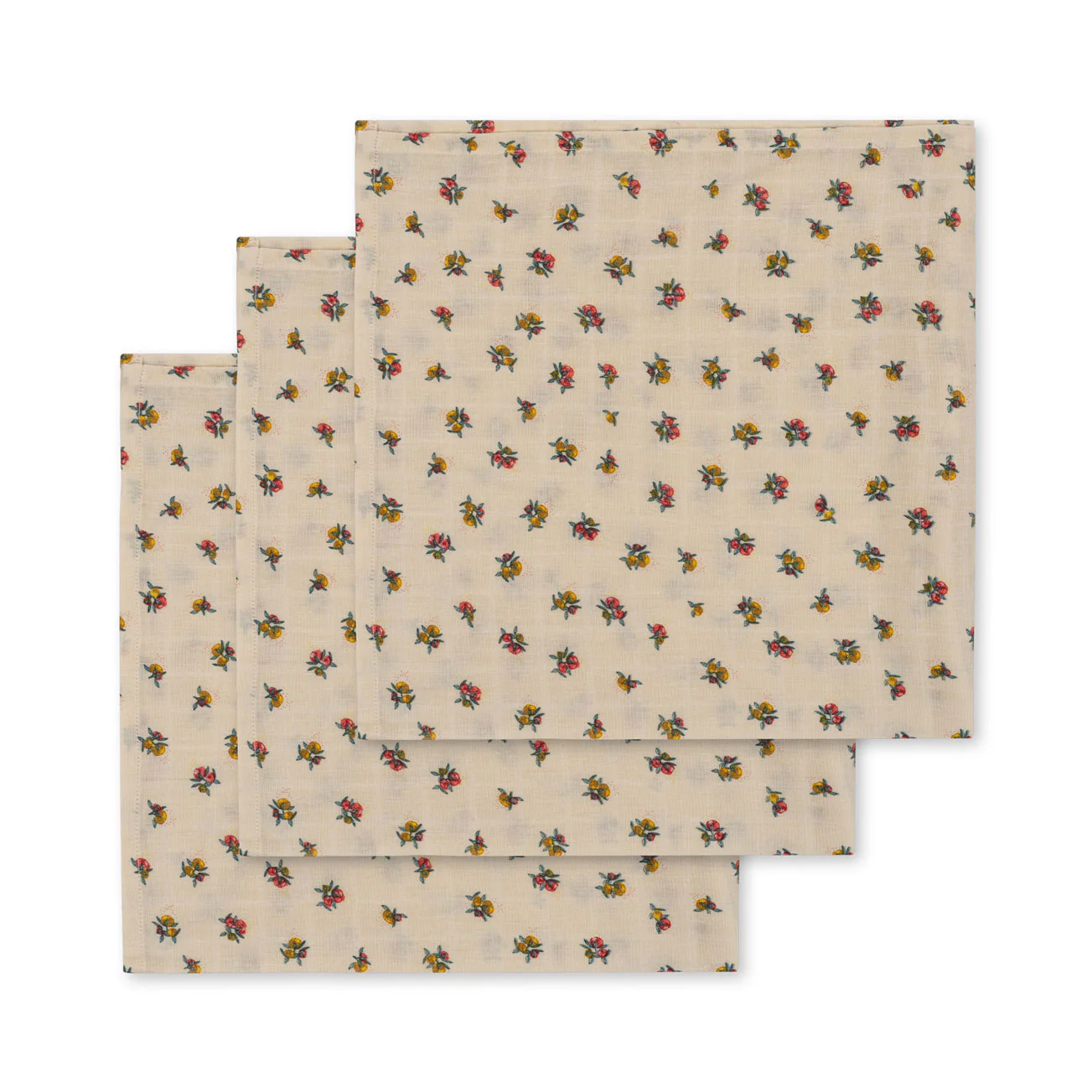 Konges Slojd Peonia 3 Pack Muslin Cloth