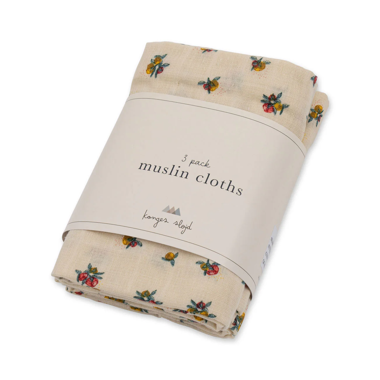 Konges Slojd Peonia 3 Pack Muslin Cloth - Image 2