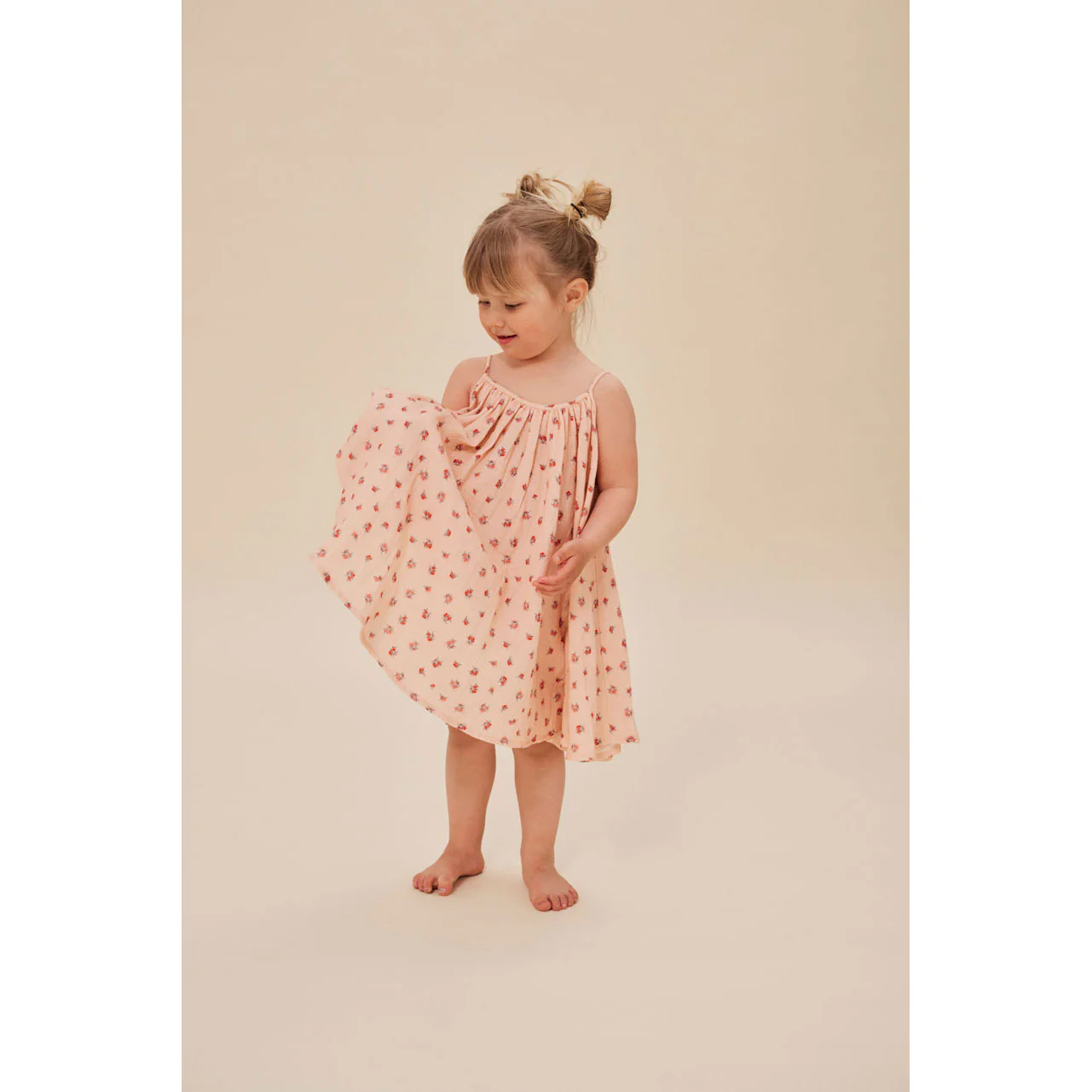 Konges Slojd Peonia Pink Coco Strap Dress - Image 2