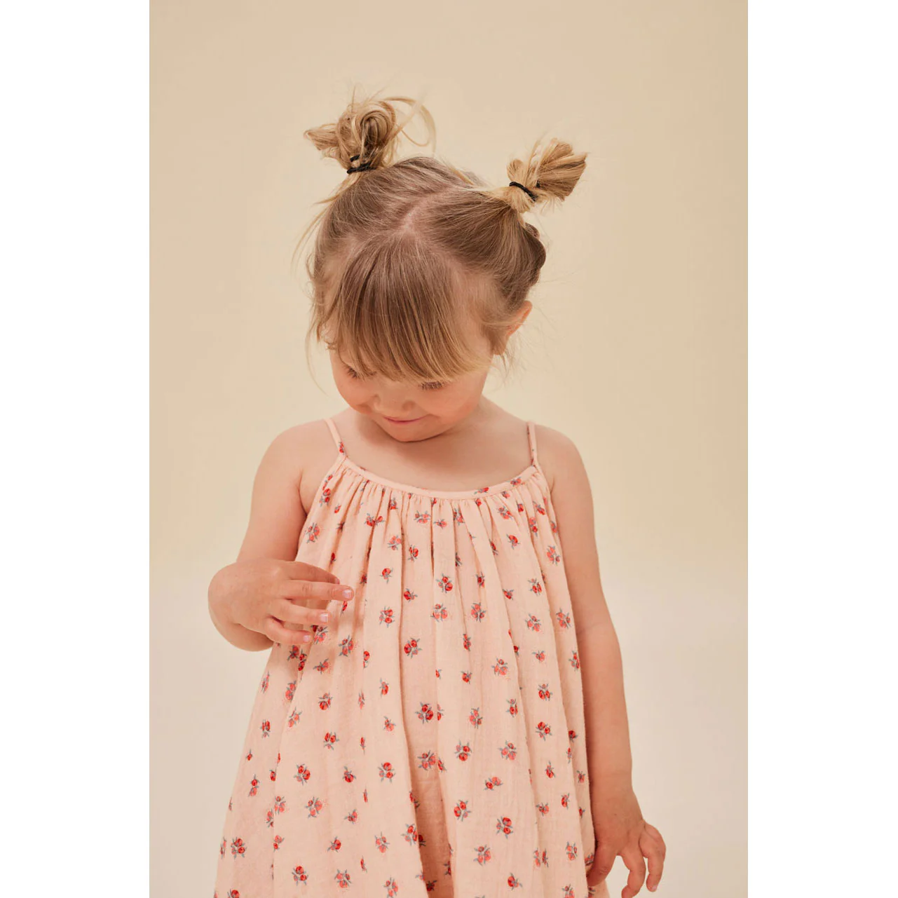 Konges Slojd Peonia Pink Coco Strap Dress - Image 3