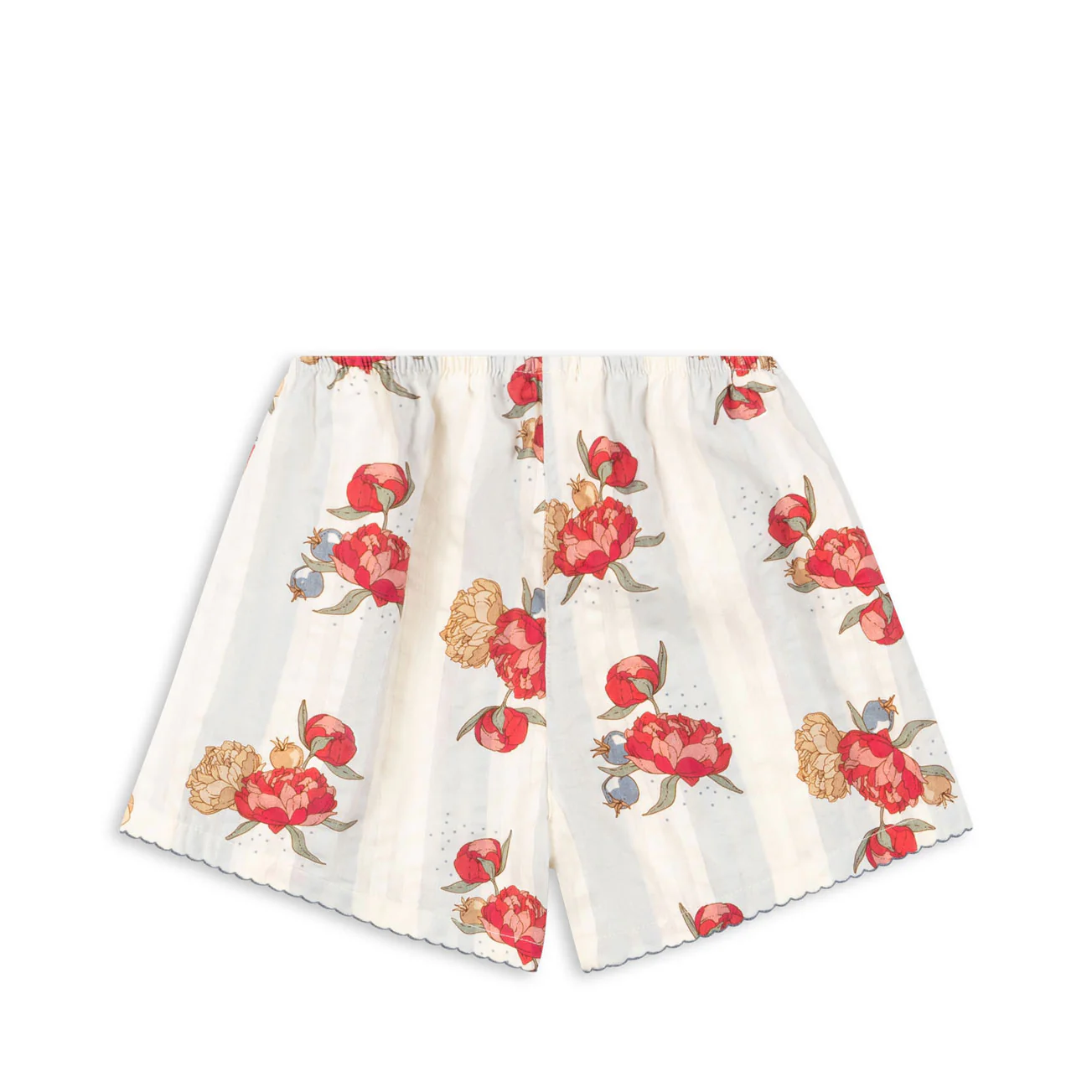 Konges Slojd Peony Stripe Kim Slit Shorts - Image 4