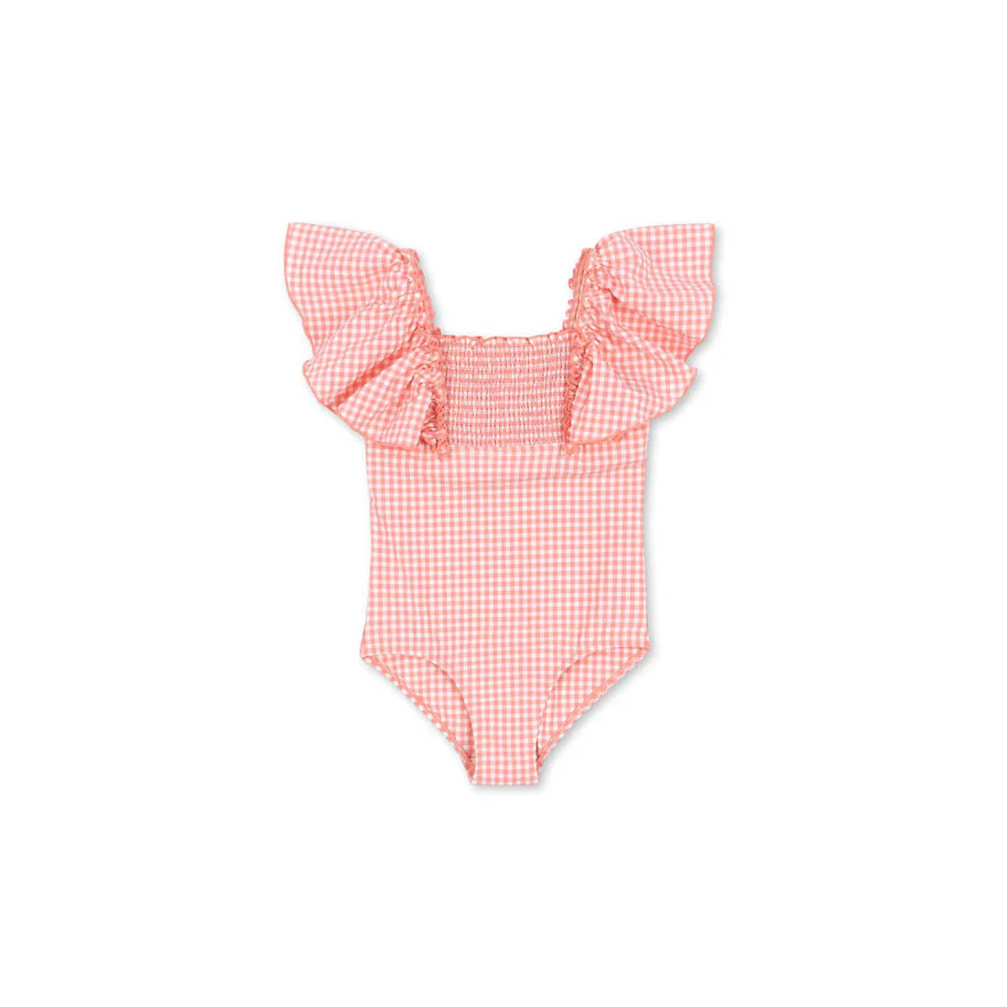 Konges Slojd Pink Fresia Swimsuit
