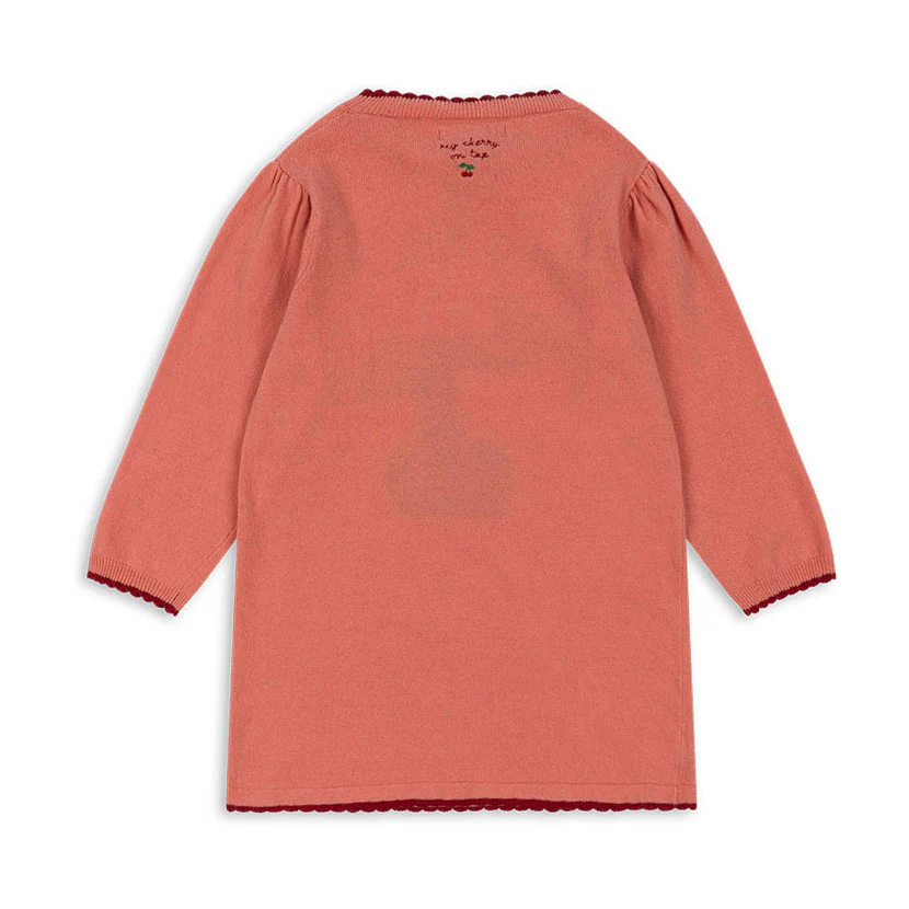 Konges Slojd Powder Pink Alexa Knit Dress - Image 2