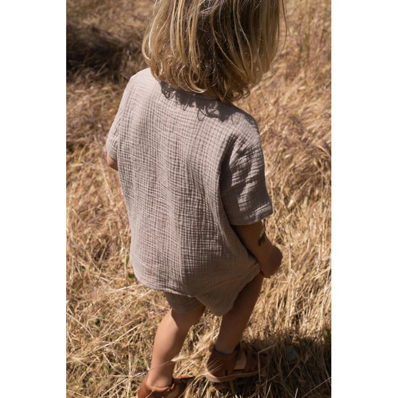Konges Slojd Pure Cashmere Olive Shirt - Image 4