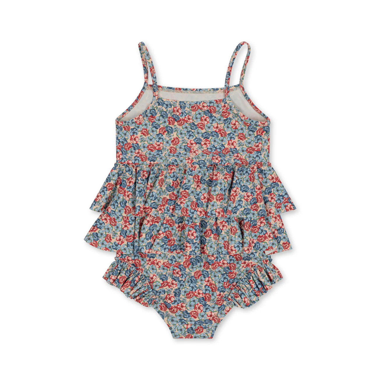 Konges Slojd Rosie Blue Manuca Frill Swimsuit - Image 4
