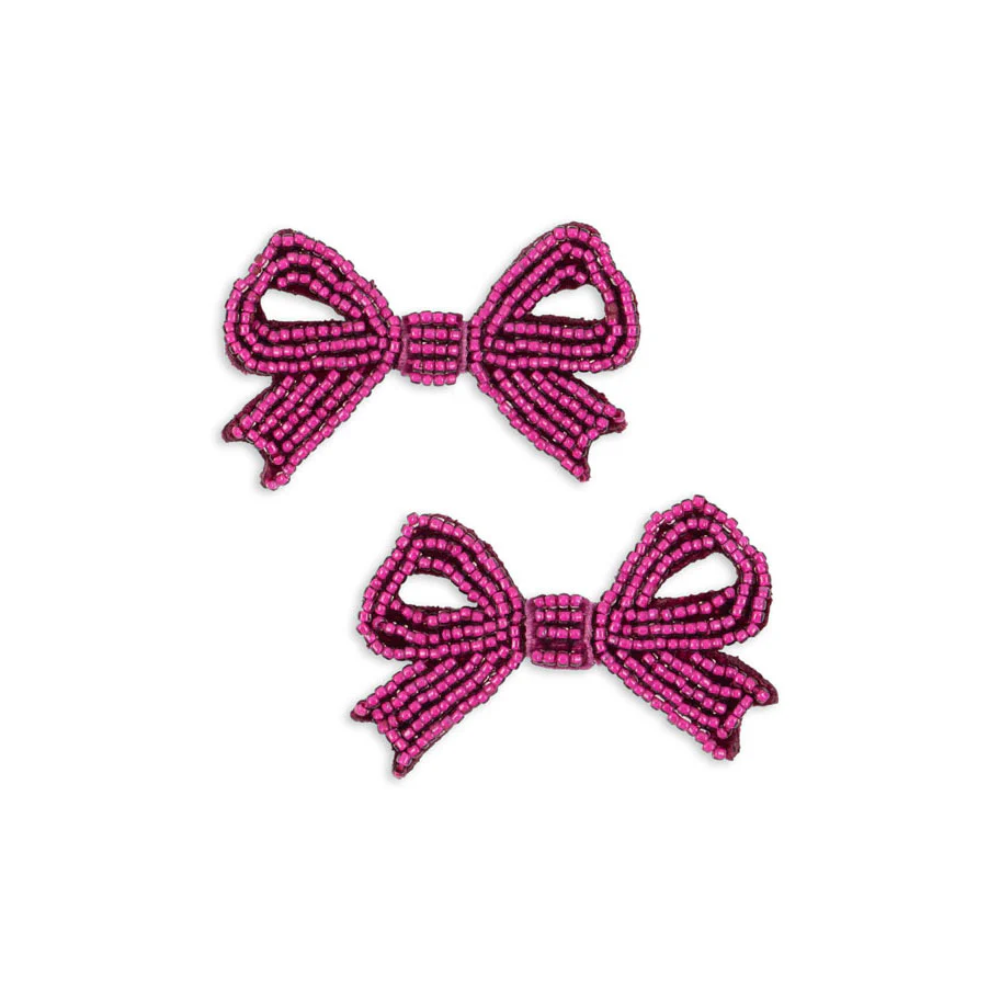 Konges Slojd Sangria 2 Pack Pearly Bow Hair Clips - Image 3
