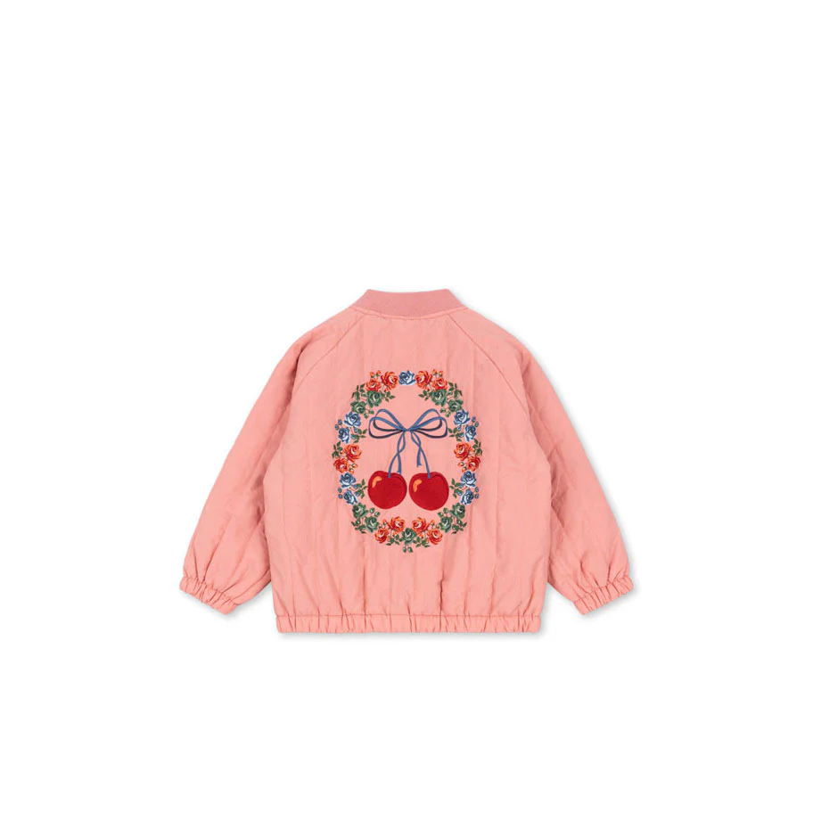 Konges Slojd Strawberry Ice Juno Bomber Jacket - Image 2