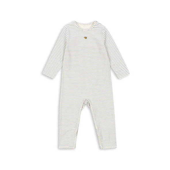 Konges Slojd Stripe Blue Basic Onesie