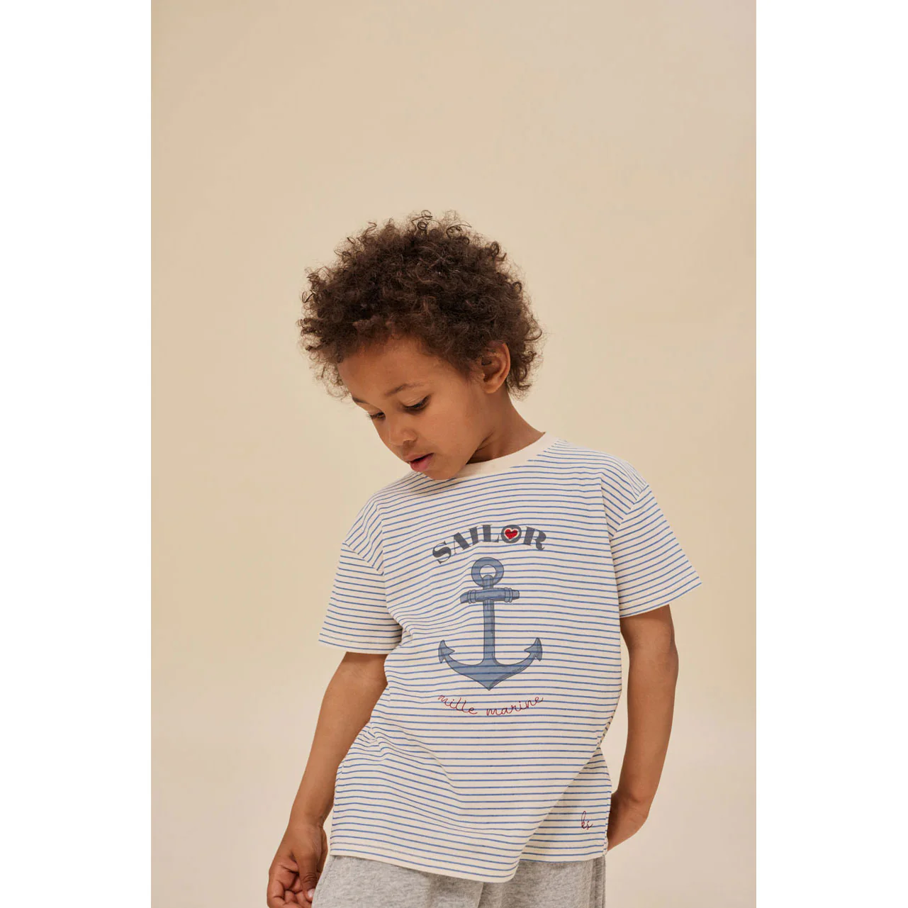 Konges Slojd Stripe Bluie Famo Tee - Image 2