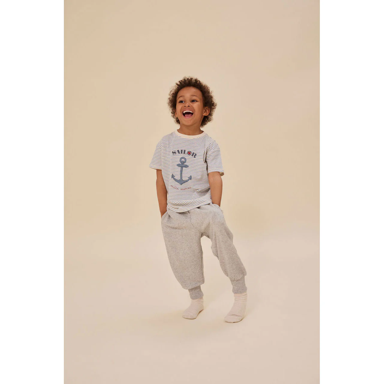Konges Slojd Stripe Bluie Famo Tee - Image 3
