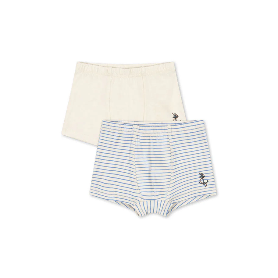 Konges Slojd Stripe Provence Mix 2 Pack Boxers