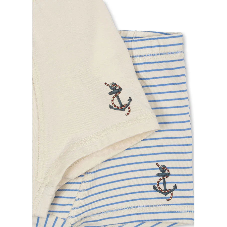 Konges Slojd Stripe Provence Mix 2 Pack Boxers - Image 3