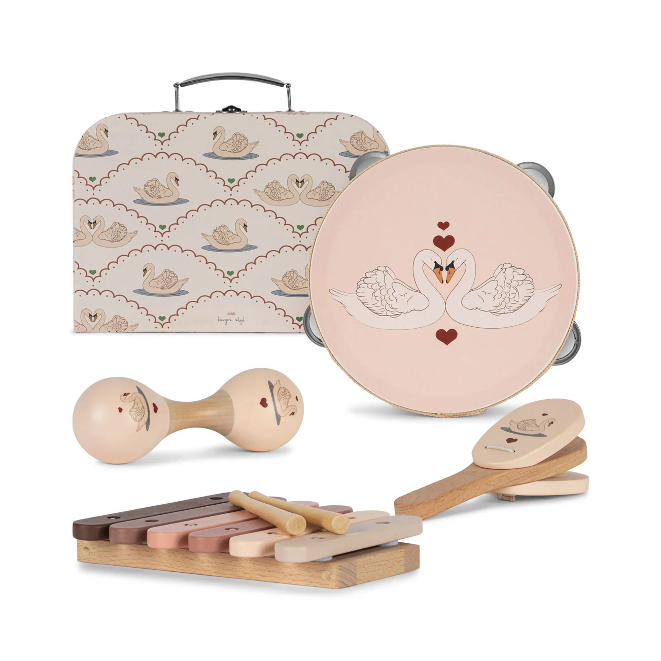 Konges Slojd Swan Music Set Fsc