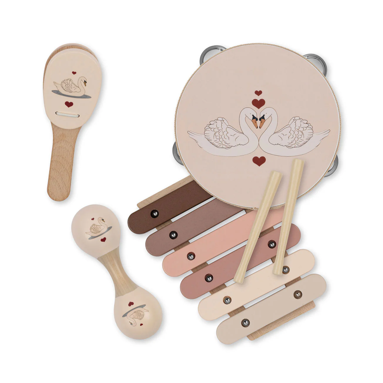 Konges Slojd Swan Music Set Fsc - Image 2