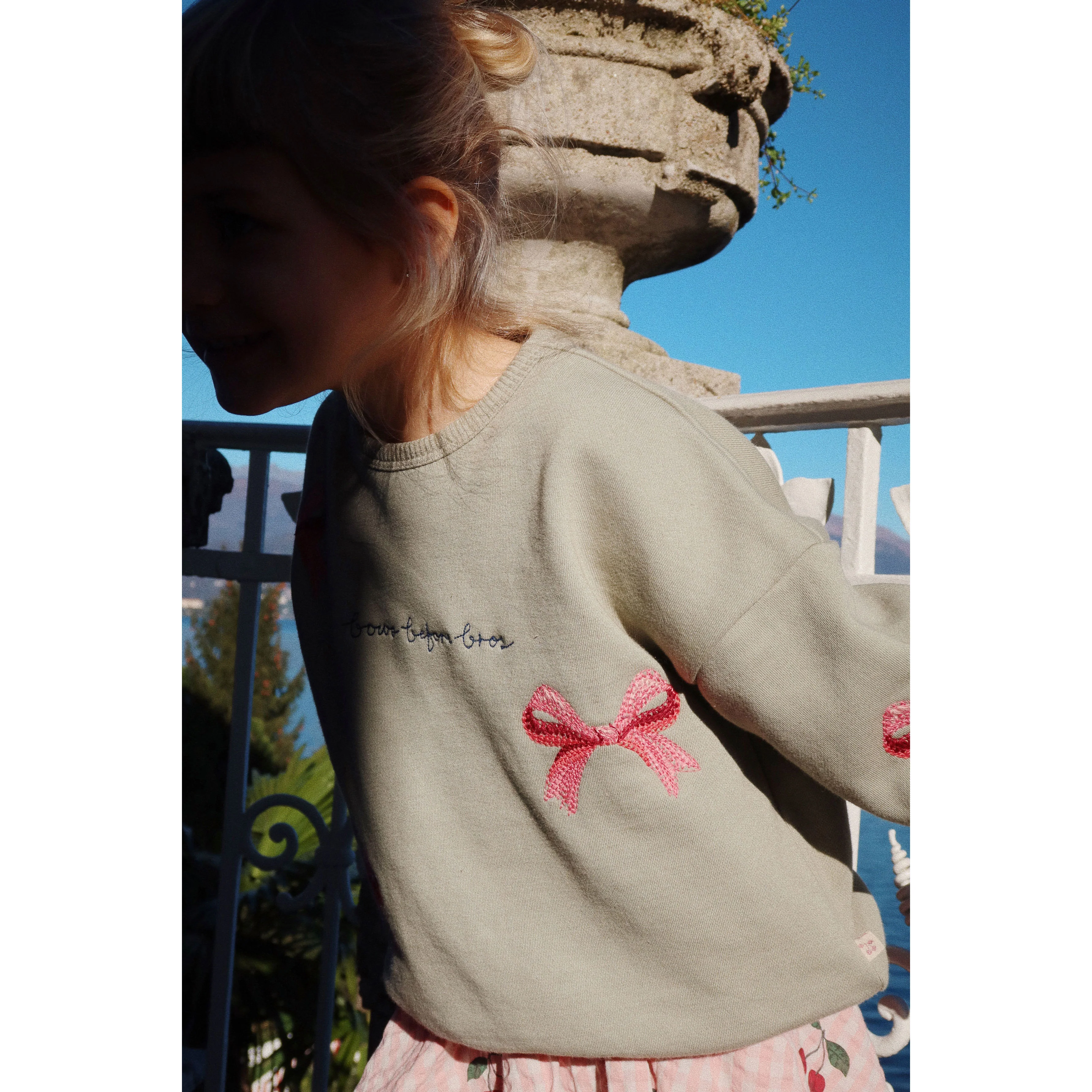Konges Slojd Tea Lou Bow Sweatshirt - Image 2