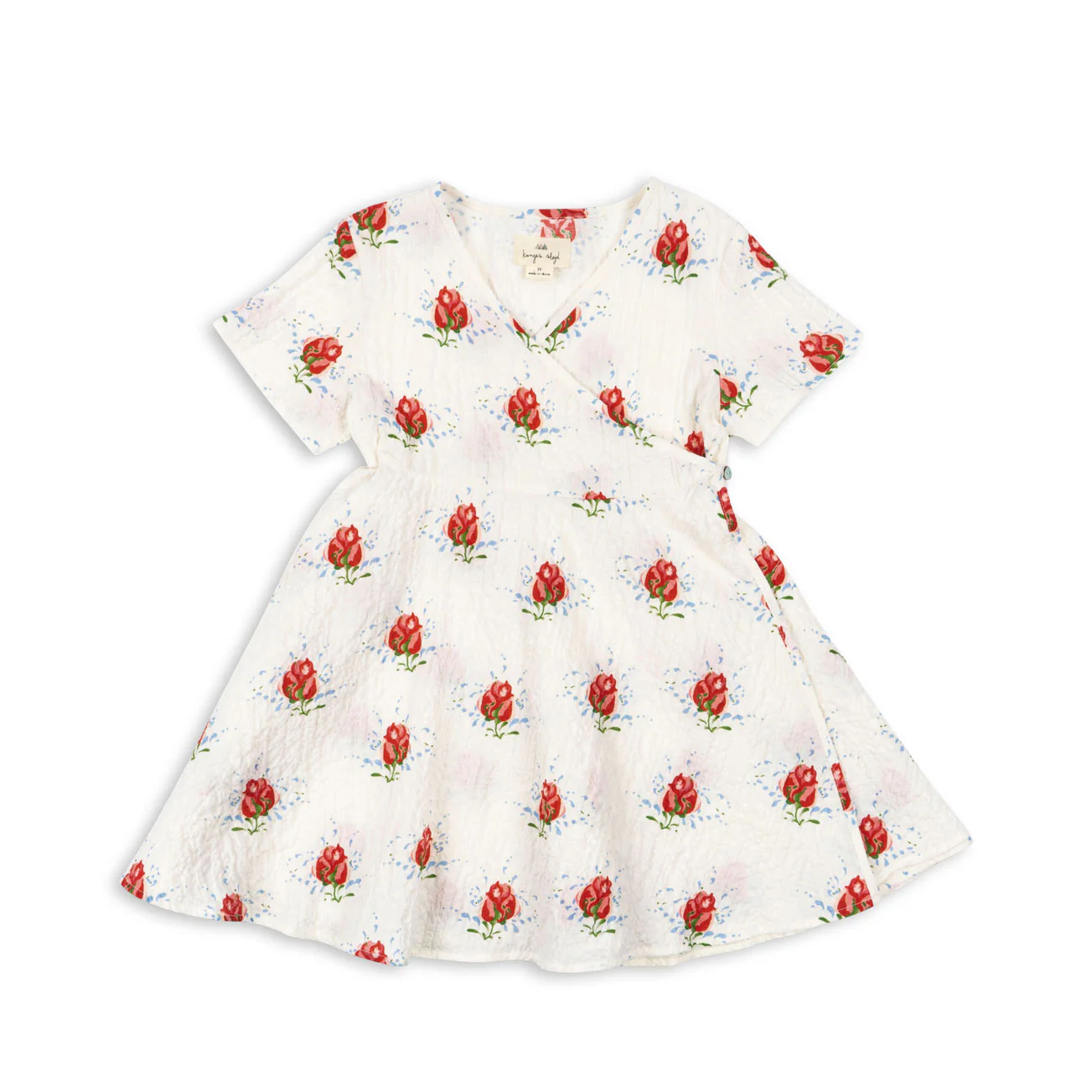 Konges Slojd Vita Rosa Elin Wrap Dress