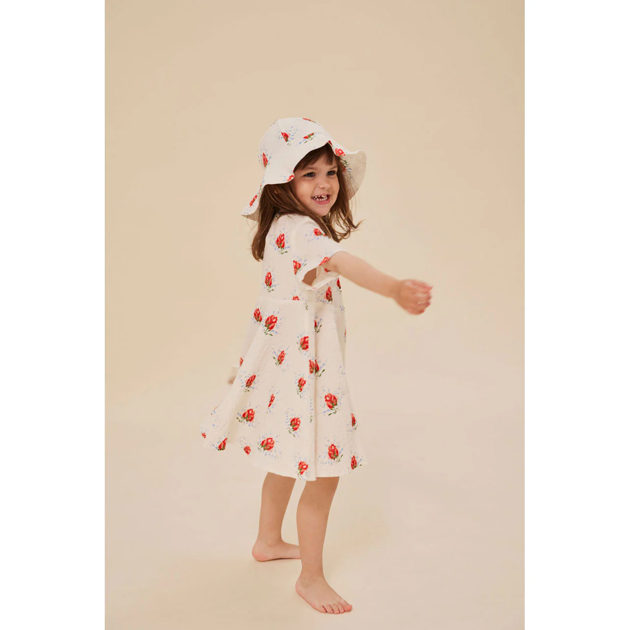 Konges Slojd Vita Rosa Elin Wrap Dress - Image 3