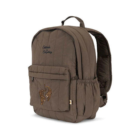 Konges Slojd Walnut Juno Quilted Backpack - Image 2