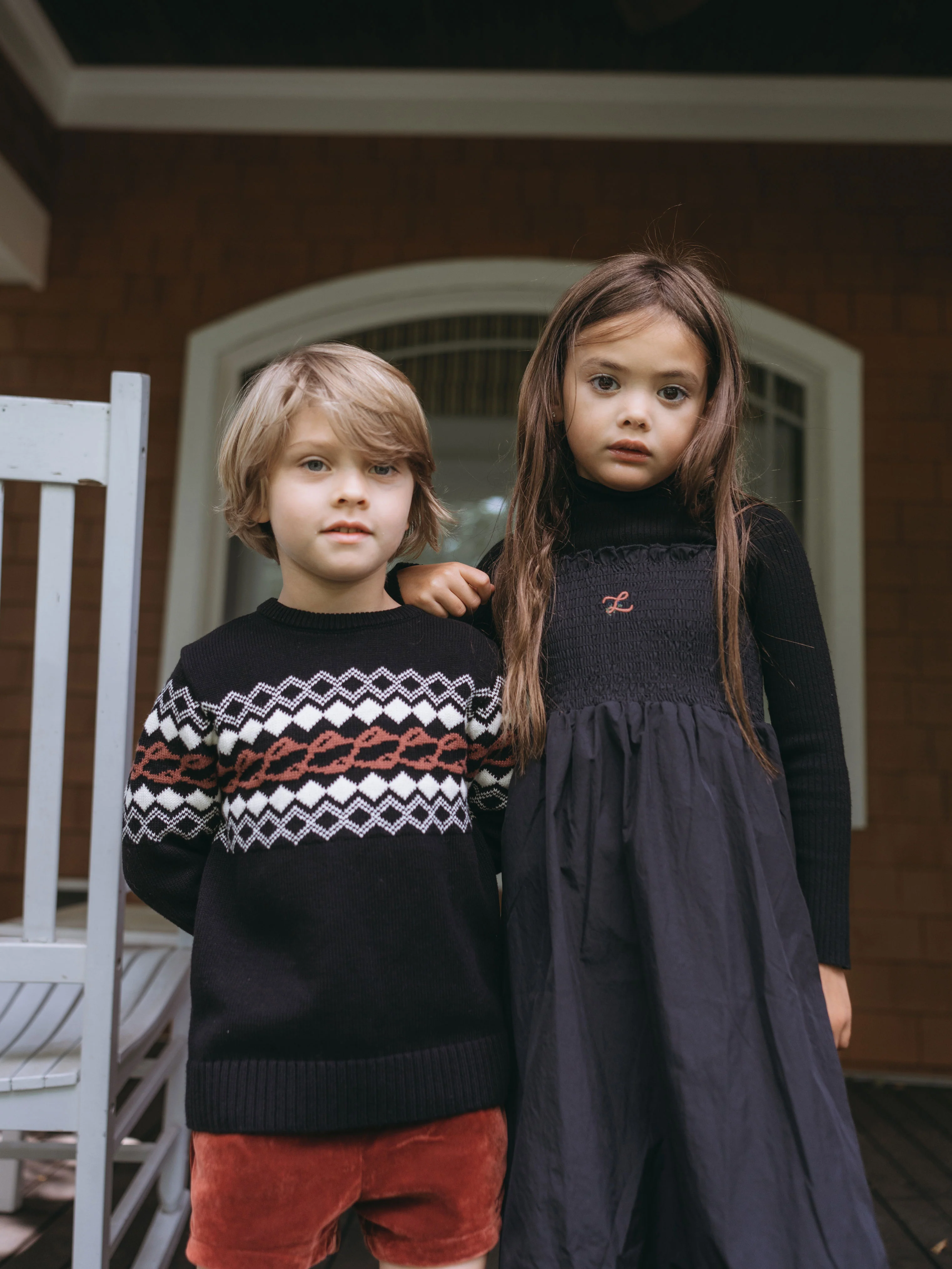 L by Ladida Black Jacquard Sweater - Image 2