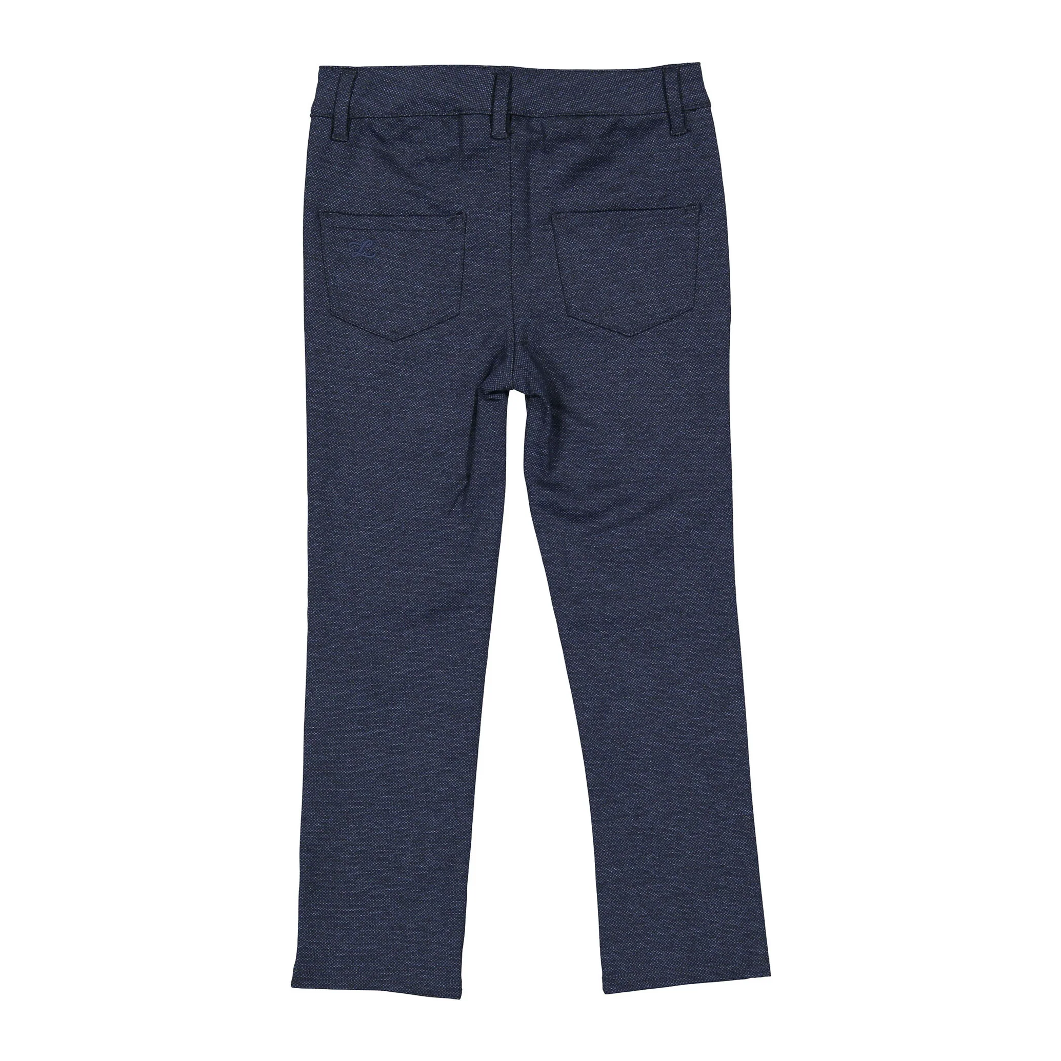 L by Ladida Blue Texture Ponte Pants - Image 2