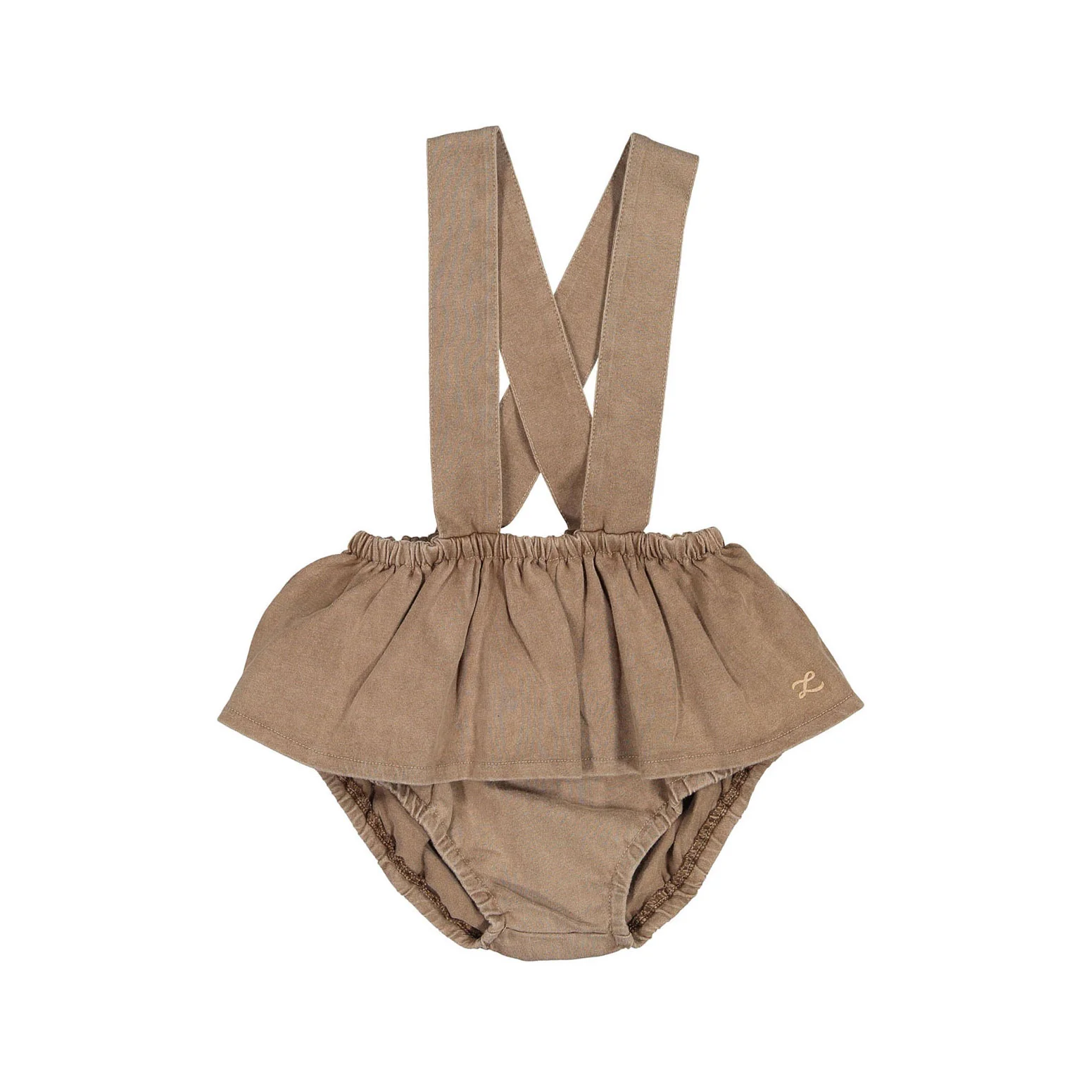 L by Ladida Brown Wash Romper