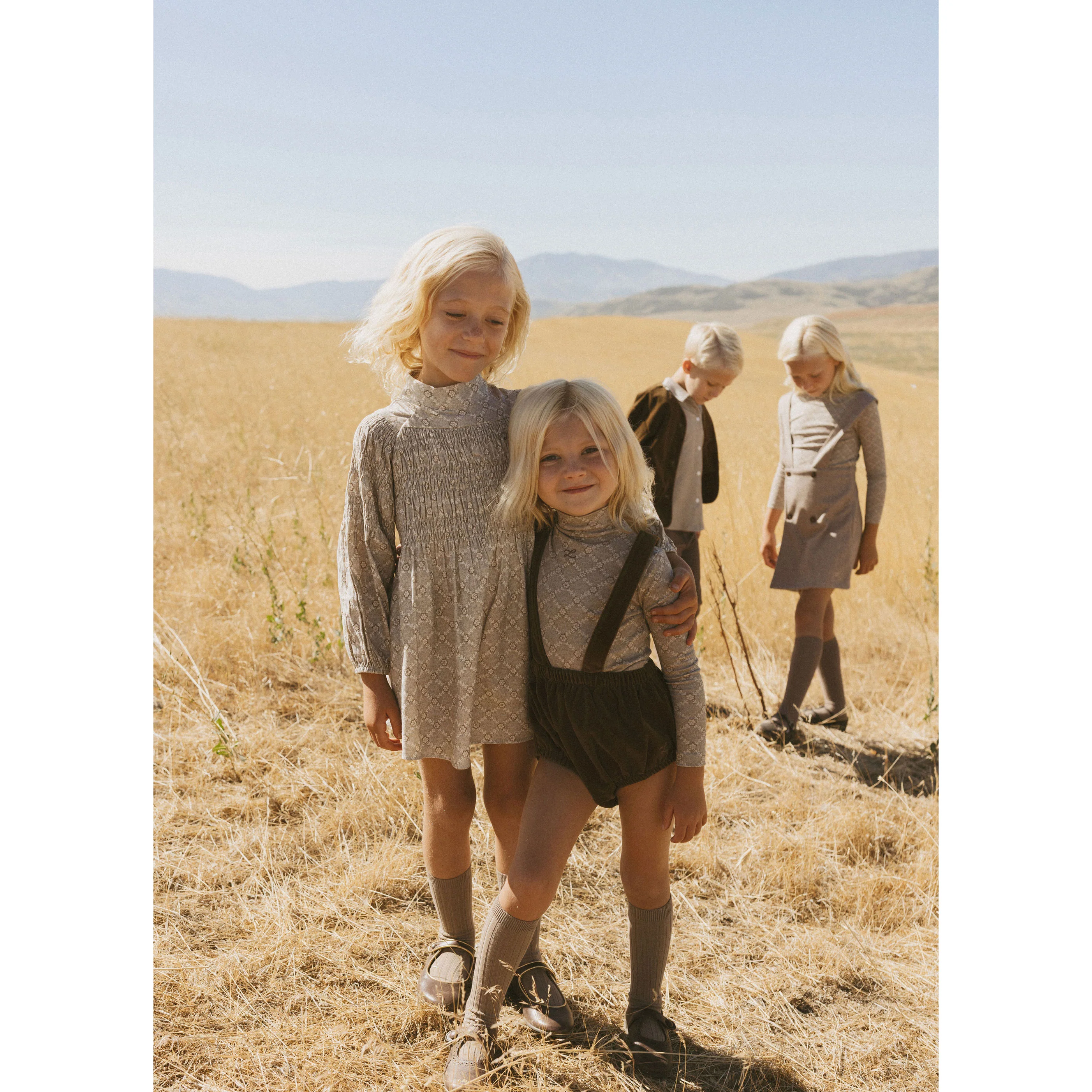 L by Ladida Brown Velvet Suspender Bloomers - Image 2