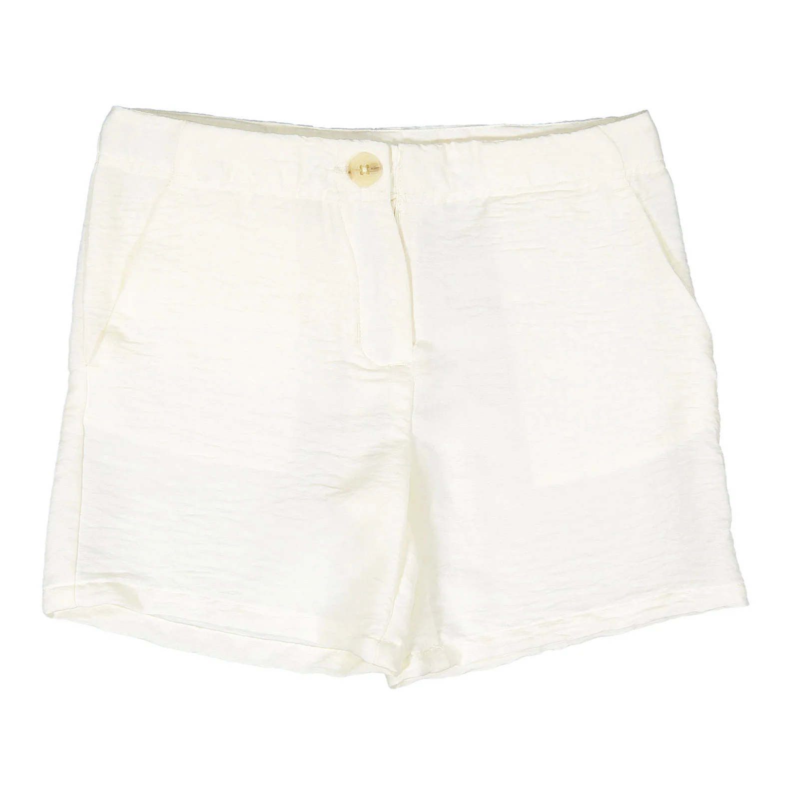 L by Ladida Cream Gauze Shorts