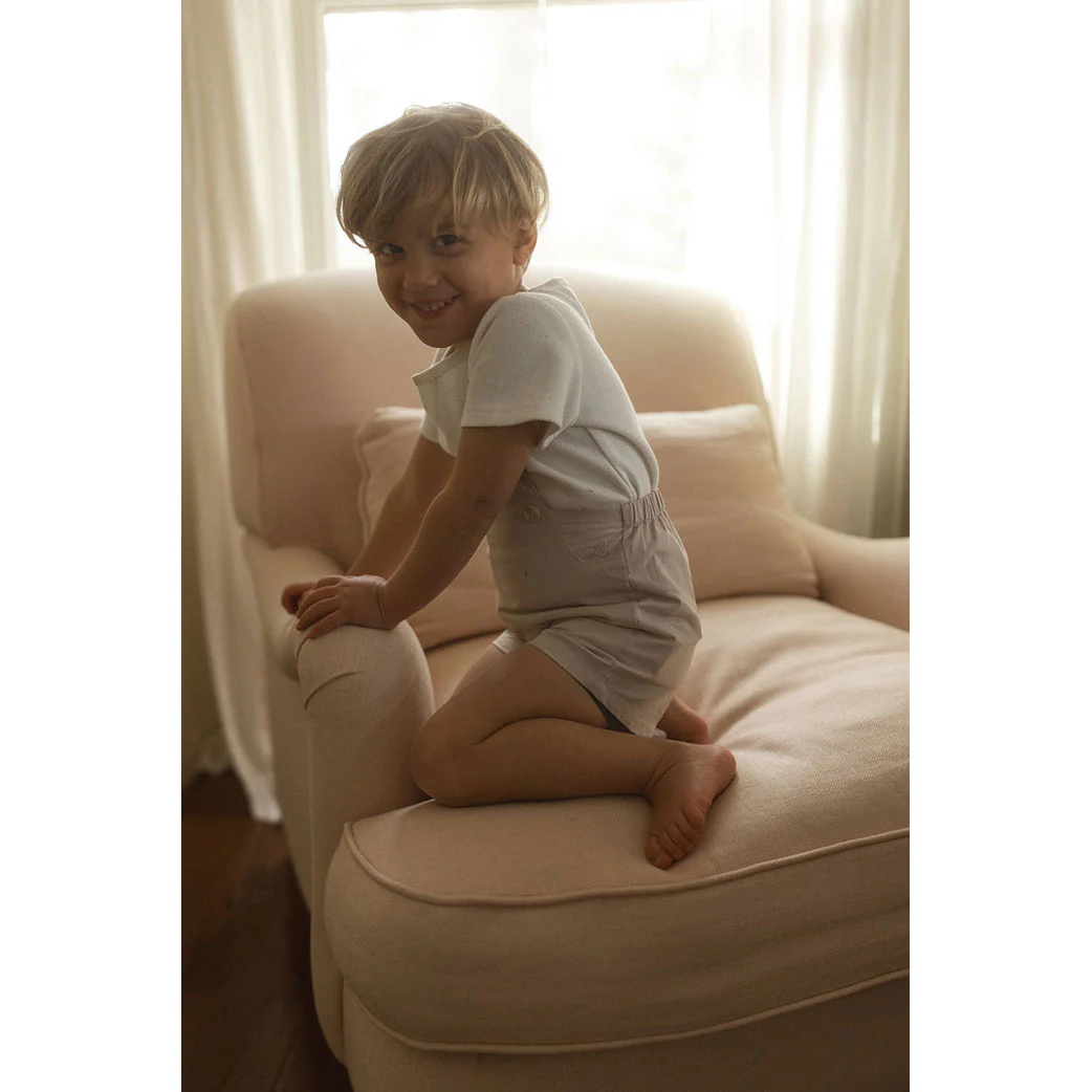 L by Ladida Cream Linen Romper - Image 3