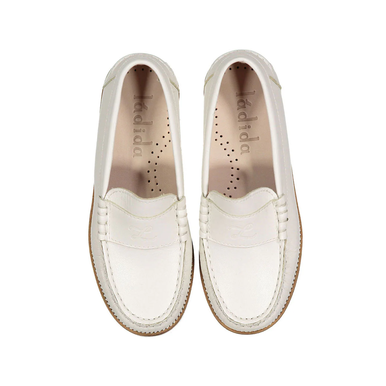 L By Ladida Cream Loafers