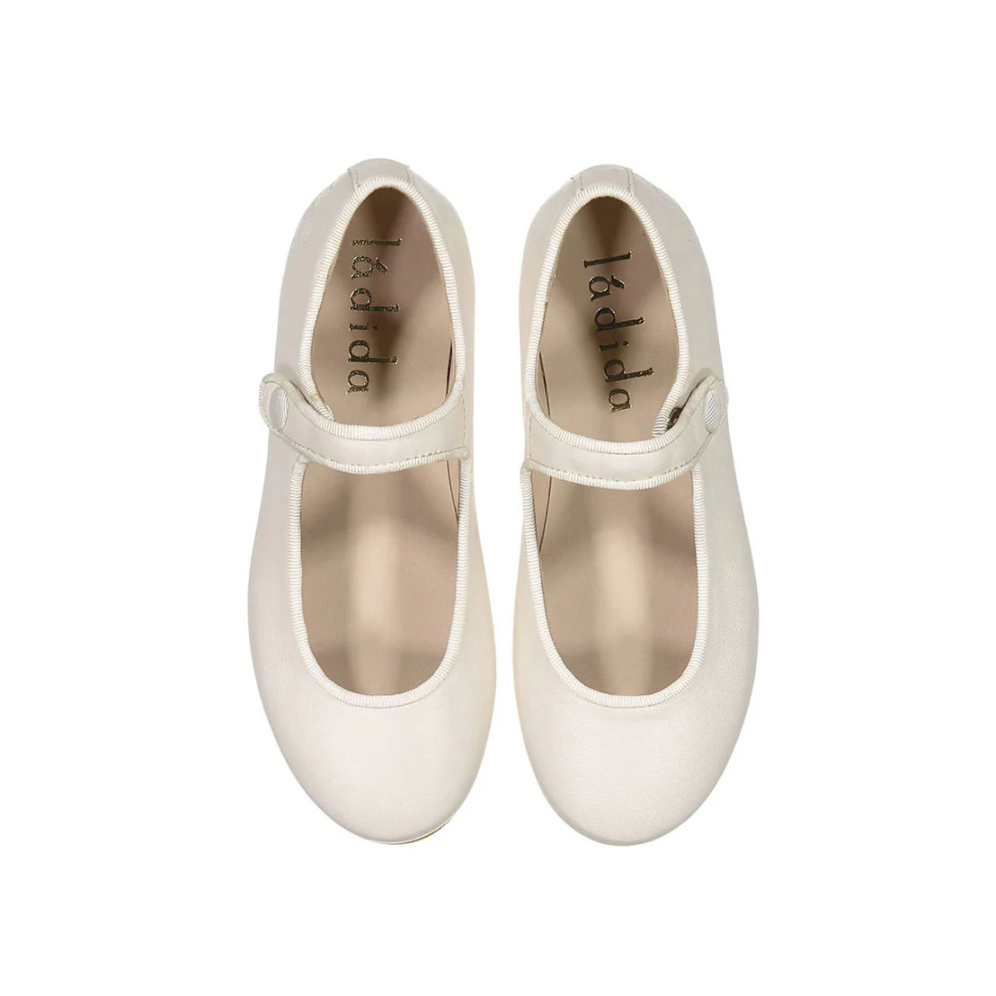 L By Ladida Cream Mary Janes