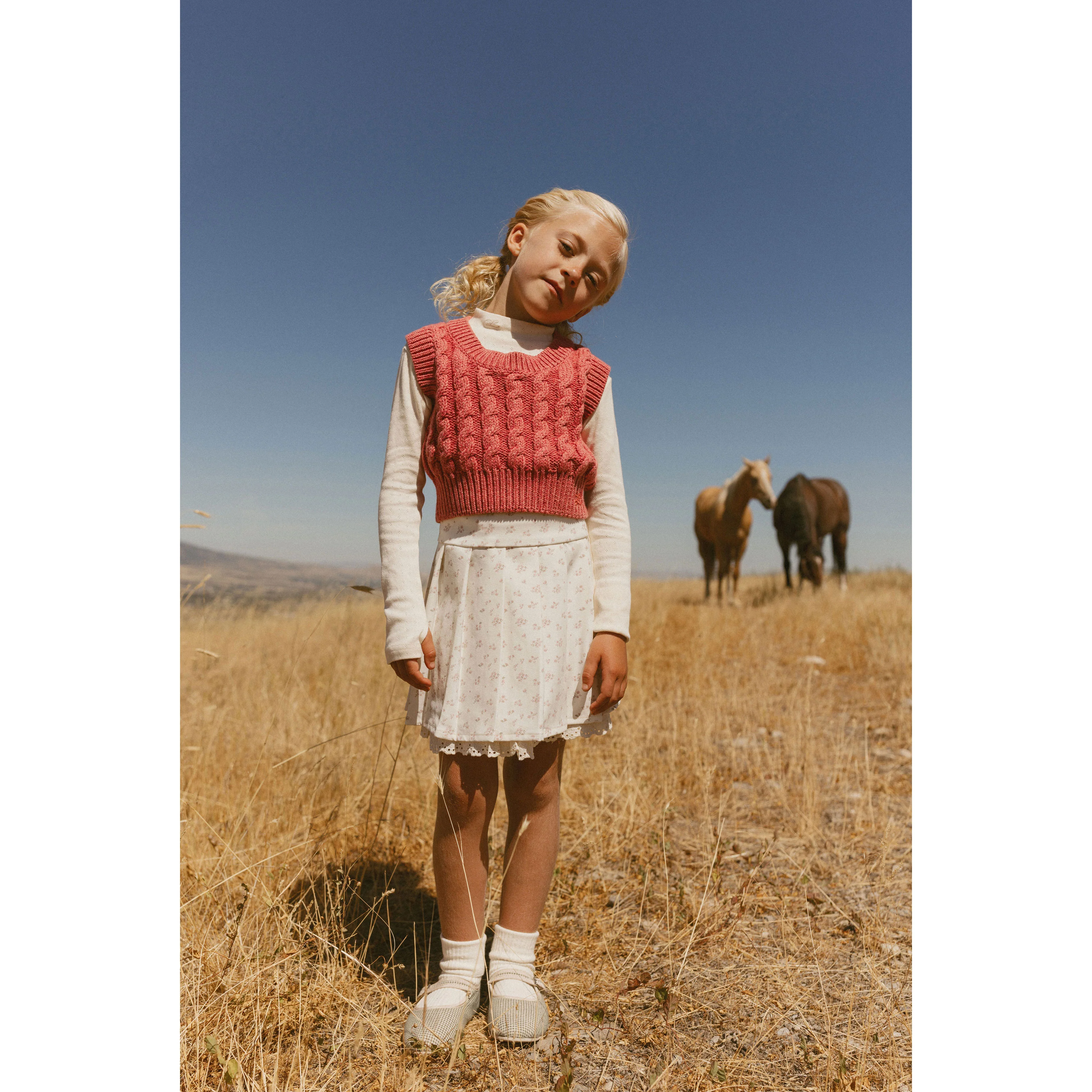 L by Ladida Cream Tiny Bud Skirt - Image 2