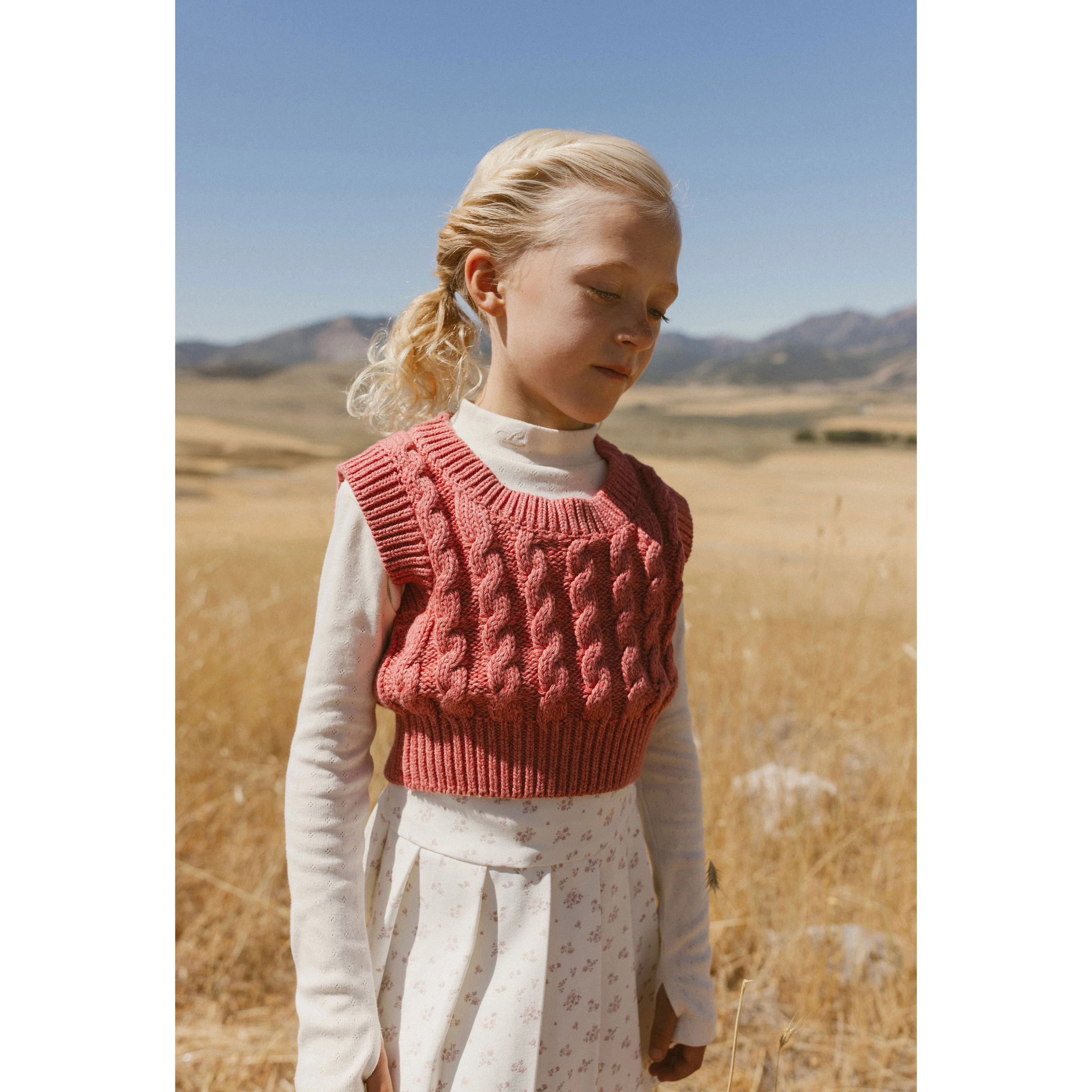L by Ladida Cream Tiny Bud Skirt - Image 4