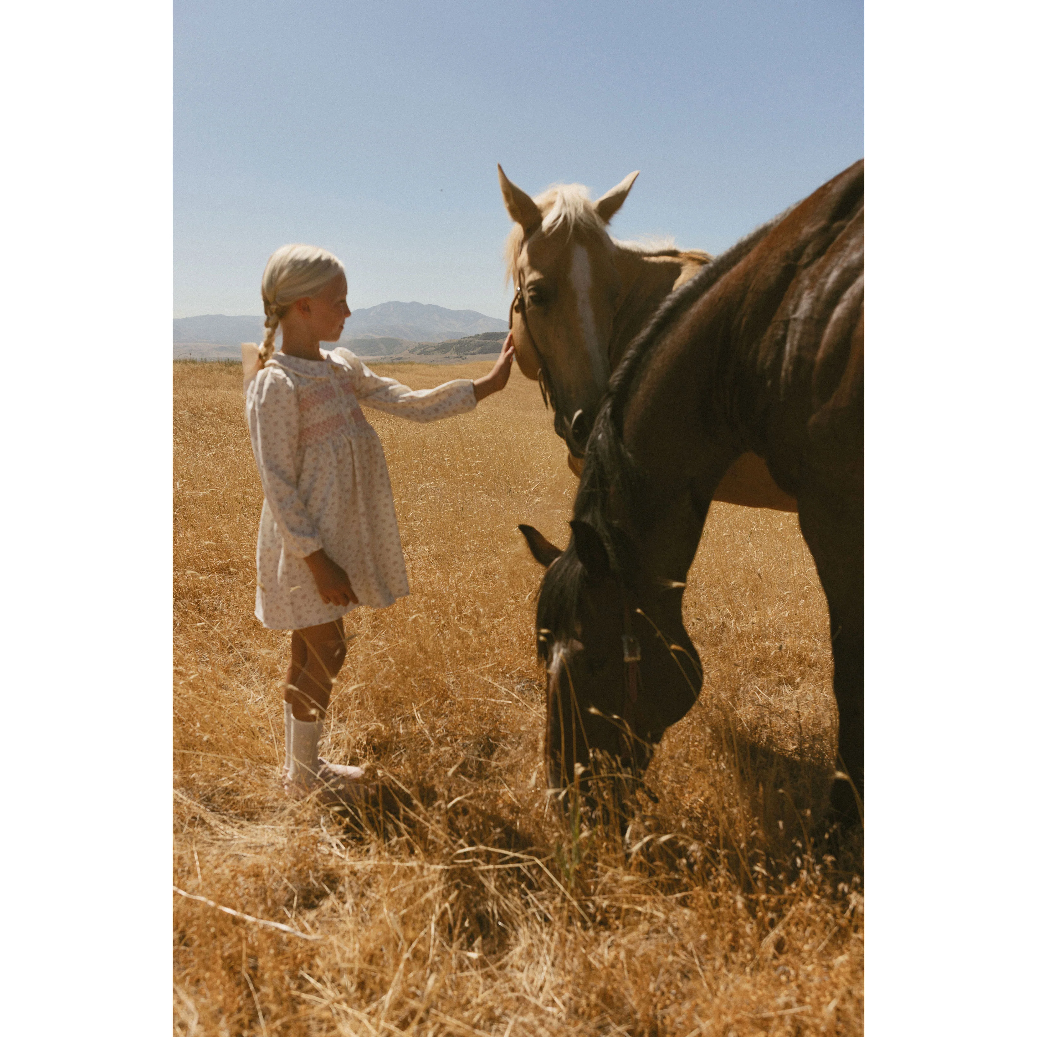 L by Ladida Cream Tiny Bud Smock Dress - Image 2